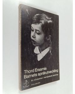 Kirjailijan Thord Erasmie käytetty kirja Barnets språkutveckling