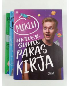 Kirjailijan Mike Bäck uusi kirja Paras kirja ikinä ; Universumin paras kirja ; Maailman mahtavin kirja