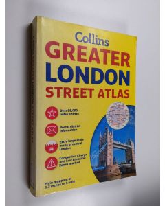 käytetty kirja Collins greater London street atlas