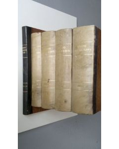 käytetty kirja Kirkkomusiikkilehti vuosikerrat 1925-1946 viitenä nahkapäätyisenä kirjana