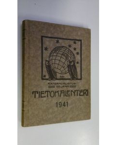 käytetty kirja Kansanvalistusseuran tietokalenteri 1941