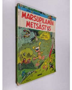 Kirjailijan Franquin käytetty kirja Marsupilamin metsästys
