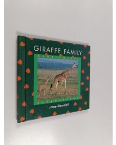 Kirjailijan Jane Goodall käytetty kirja Giraffe family