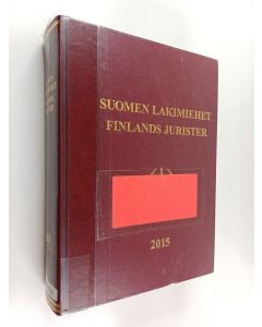 käytetty kirja Suomen lakimiehet 2015 = Finlands jurister 2015