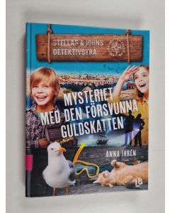 Kirjailijan Anna Ihrén käytetty kirja Mysteriet med den försvunna guldskatten