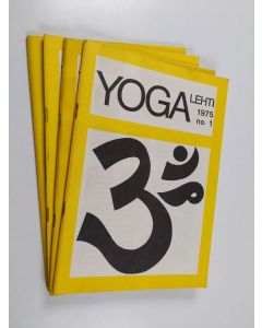 käytetty teos Yogalehti 1975 (vuosikerta 4 numeroa)