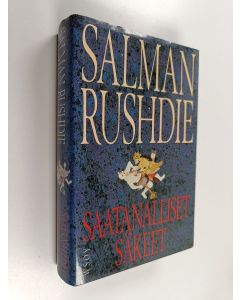 Kirjailijan Salman Rushdie käytetty kirja Saatanalliset säkeet