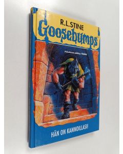 Kirjailijan R. L Stine käytetty kirja Hän on kannoillasi!