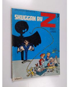 Kirjailijan Andre Franquin käytetty kirja Skuggan av Z