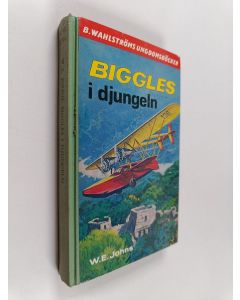 Kirjailijan W.E. Johns käytetty kirja Biggles i djungeln