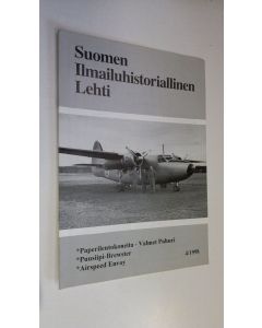 käytetty teos Suomen ilmailuhistoriallinen lehti 4/1998