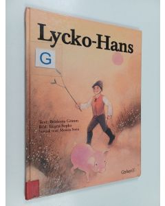 Kirjailijan Jacob Grimm käytetty kirja Lycko-Hans