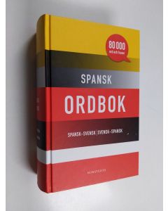 käytetty kirja Spansk ordbok : spansk-svensk, svensk-spansk