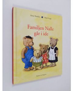 Kirjailijan Arne Norlin käytetty kirja Familjen Nalle går i ide