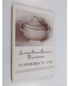 käytetty kirja Lounais-Hämeen Kotiseutu- ja Museoyhdistys vuosikirja 51, 1982