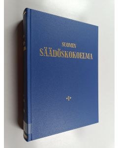 käytetty kirja Suomen säädöskokoelma vuodelta 2009 ; sisältää numerot 1-1853 sekä ajanluvunmukaisen ja aakkosellisen hakemiston