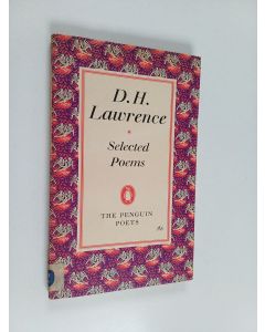 Kirjailijan D. H. Lawrence käytetty kirja Selected poems