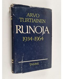 Kirjailijan Arvo Turtiainen käytetty kirja Runoja 1934-1964