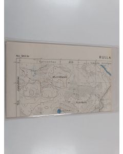 käytetty teos Topografinen kartta 1:20 000, N:o 3813 04 : Rulla-Aapa