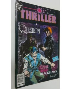 Tekijän Riku Perälä  käytetty teos DC Comics Thriller No 4/1989 : Question ; Blackhawk ; Cinder ja Ashe