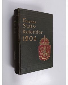käytetty kirja Finlands statskalender för året 1906