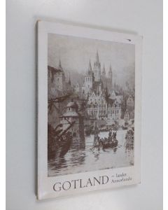 Kirjailijan Henning Jakobson käytetty kirja Gotland - landet annorlunda