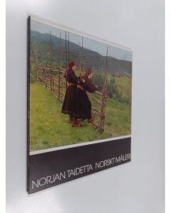 käytetty kirja Norjan taidetta Norskt måleri 1820-1940 : Ateneumin taidemuseo 18.8.-30.9.1979