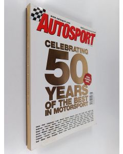 käytetty kirja Autosport 50th anniversary issue