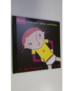 Kirjailijan Tor Åge Bringsvaerd käytetty kirja Kun molempia alkaa suututtaa