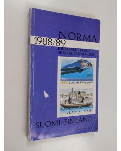 käytetty kirja Norma 1988/89 : Suomi erikoisluettelo 1845-1988