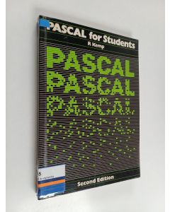 Kirjailijan R. Kemp käytetty kirja Pascal for students