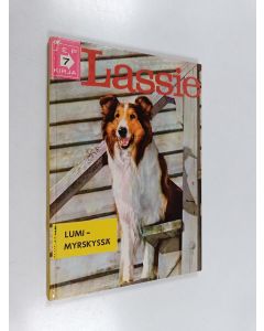 Kirjailijan Henri Arnoldus käytetty kirja Lassie lumimyrskyssä