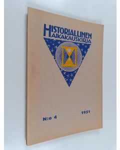 käytetty kirja Historiallinen aikakauskirja 4/1951
