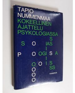 Kirjailijan Tapio Nummenmaa käytetty kirja Kokeellinen ajattelu psykologiassa