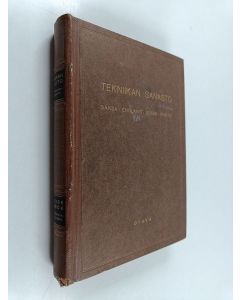 käytetty kirja Tekniikan sanasto : Saksa-englanti-suomi-ruotsi