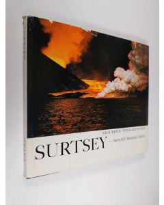 Kirjailijan Sigurdur Thorarinsson käytetty kirja Surtsey - merestä noussut saari