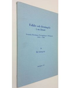 Kirjailijan Bo Lönnqvist käytetty kirja Folkliv och föreningsliv i en förort : svenska föreningen Treväpplingen 1919-1969
