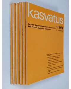 käytetty kirja Kasvatus vuosikerta 1974 (1-6)- Suomen Kasvatustieteellinen Aikakauskirja