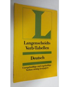 Kirjailijan Heinz F. Wendt käytetty kirja Langenscheidts Verb-Tabellen Deutsch : Unregelmässige und regelmässige Verben richtig konjugiert (UUDENVEROINEN)