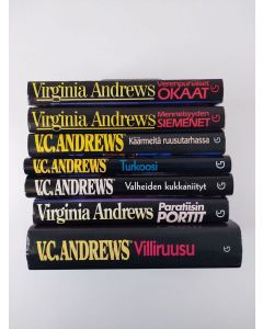 Kirjailijan V. C. Andrews käytetty kirja V.C.Andrews setti (7 kirjaa)
