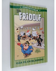 Kirjailijan Danny Ahrling käytetty kirja Lilla Fridolf går på en blåsning