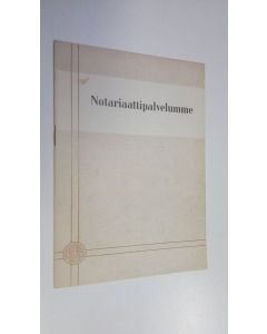 käytetty teos Notariaattipalvelumme