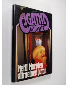 Kirjailijan Agatha Christie käytetty kirja Neiti Marplen viimeinen juttu