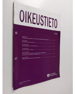 käytetty teos Oikeustieto 4/2016 : Turun yliopiston oikeustieteellisen tiedekunnan yksityisoikeuden tiedotuslehti