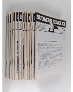 käytetty teos Suomen shakki vuosikerta 1986 (1-12)