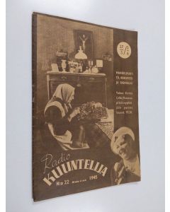 käytetty kirja Radiokuuntelija 22/1945