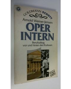 Kirjailijan Arnold Werner-Jensen käytetty kirja Oper Intern.