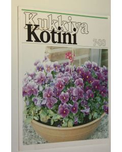 käytetty kirja Kukkiva kotini 7/1988