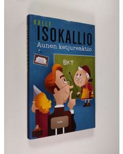 Kirjailijan Kalle Isokallio käytetty kirja Aunen ketjureaktio