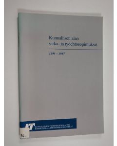 käytetty teos Kunnallisen alan virka- ja työehtosopimukset 1995-1997